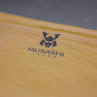 Musashi Japanese Style Kitchen Knife Roll White-Golden Phoenix 4 Pockets Handmade-[Musashi]-[Couteaux de cuisine japonais]