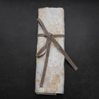 Musashi Japanese Style Kitchen Knife Roll White-Golden Phoenix 4 Pockets Handmade-[Musashi]-[Couteaux de cuisine japonais]