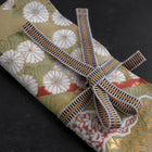 Musashi Rouleau de Couteaux de Cuisine Style Japonais Yamagata Kikkamon Rikyu 1 Pochette Fait Main-[Musashi]-[Couteaux de cuisine japonais]