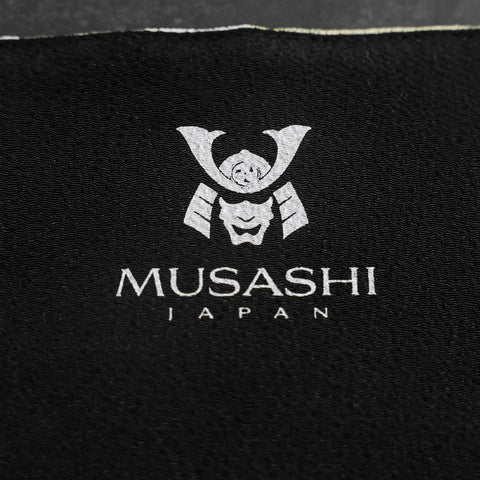 Musashi Rouleau de Couteaux de Cuisine Style Japonais Yamagata Kikkamon Rikyu 1 Pochette Fait Main-[Musashi]-[Couteaux de cuisine japonais]