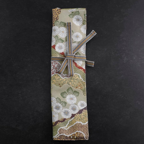 Musashi Rouleau de Couteaux de Cuisine Style Japonais Yamagata Kikkamon Rikyu 1 Pochette Fait Main-[Musashi]-[Couteaux de cuisine japonais]