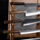 Musashi Kitchen Knives Displaying Sugi-[Musashi]-[Couteaux de cuisine japonais]
