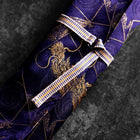 Musashi Rouleau de Couteaux de Cuisine Style Japonais Bleu Marine et Doré Dragon 2 Pochette Fait Main-[Musashi]-[Couteaux de cuisine japonais]