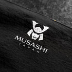 Musashi Rouleau de Couteaux de Cuisine Style Japonais Bleu Marine et Doré Tigre 2 Pochette Fait Main-[Musashi]-[Couteaux de cuisine japonais]