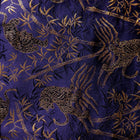 Musashi Rouleau de Couteaux de Cuisine Style Japonais Bleu Marine et Doré Tigre 2 Pochette Fait Main-[Musashi]-[Couteaux de cuisine japonais]