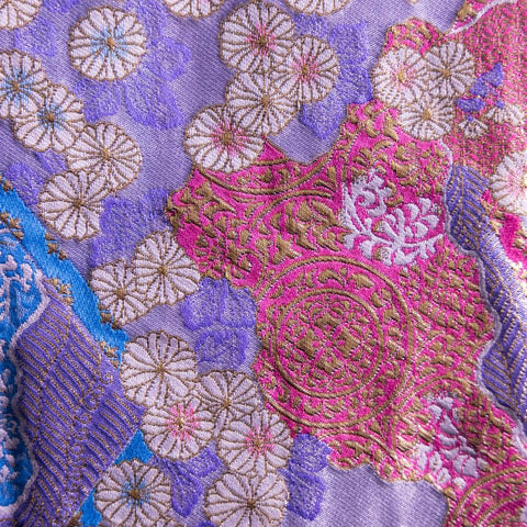 Musashi Rouleau de Couteaux de Cuisine Style Japonais Yamagata Kikkamon - Violet 2 Pochette Fait Main-[Musashi]-[Couteaux de cuisine japonais]