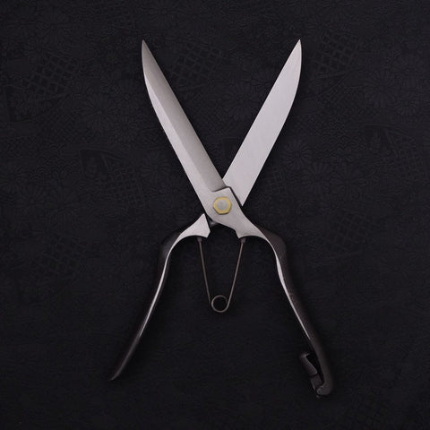 Musashi Sécateur / Ciseaux de jardin Noir Long Forgés Main 270mm-[Musashi]-[Couteaux de cuisine japonais]