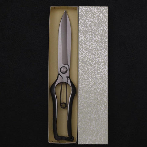 Musashi Sécateur / Ciseaux de jardin Noir Long Forgés Main 270mm-[Musashi]-[Couteaux de cuisine japonais]