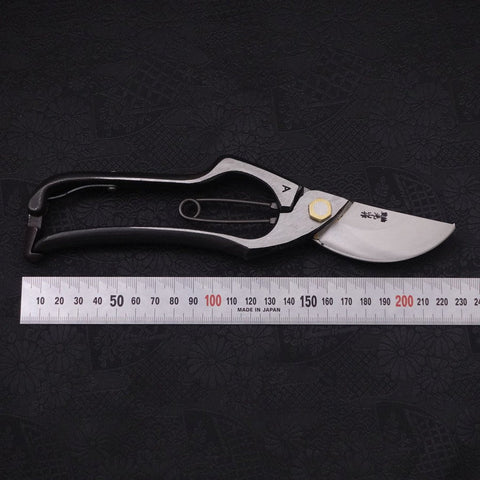 Musashi Sécateur / Ciseaux de jardin Noir Type A Forgés Main 225mm-[Musashi]-[Couteaux de cuisine japonais]