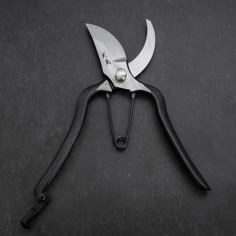 Musashi Sécateur / Ciseaux de jardin Noir Type B Forgés Main 200mm-[Musashi]-[Couteaux de cuisine japonais]