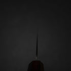 Nakiri 440C Nashiji Damas Manche Urushi Pourpre 165mm-[Musashi]-[Couteaux de cuisine japonais]