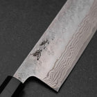 Nakiri 440C Nashiji Damas Manche en Buffle et Bubinga 165mm-[Musashi]-[Couteaux de cuisine japonais]