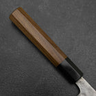 Nakiri 440C Nashiji Damas Manche en Buffle et Bubinga 165mm-[Musashi]-[Couteaux de cuisine japonais]