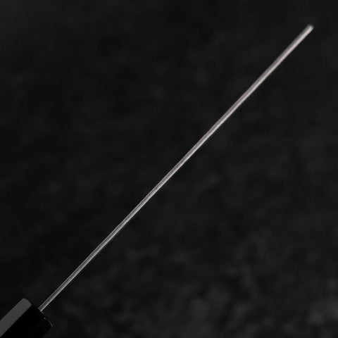 Nakiri 440C Nashiji Damas Manche en Buffle et Noyer 165mm-[Musashi]-[Couteaux de cuisine japonais]