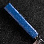 Nakiri AUS-10 Damas Manche Urushi Bleu 165mm-[Musashi]-[Couteaux de cuisine japonais]