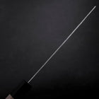 Nakiri AUS-10 Mirror Tsuchime Damas Manche en Buffle et Magnolia 165mm-[Musashi]-[Couteaux de cuisine japonais]