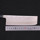 Nakiri AUS-10 Nashiji Damas Manche Océan Feux D'Artifices 165mm-[Musashi]-[Couteaux de cuisine japonais]