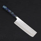 Nakiri AUS-10 Nashiji Damas Manche Océan Feux D'Artifices 165mm-[Musashi]-[Couteaux de cuisine japonais]