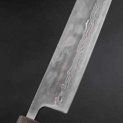 Nakiri AUS-10 Poli Nashiji Damas Manche Yaki Urushi 165mm-[Musashi]-[Couteaux de cuisine japonais]