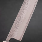 Nakiri AUS-10 Tsuchime Damas Manche Océan Noir Blanc et Or 165mm-[Musashi]-[Couteaux de cuisine japonais]