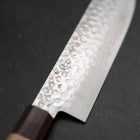 Nakiri AUS-10 Tsuchime Damas Manche en Noyer et Bois de Rose 165mm-[Musashi]-[Couteaux de cuisine japonais]