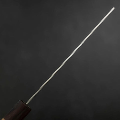 Nakiri AUS-10 Tsuchime Damas Manche en Noyer et Bois de Rose 165mm-[Musashi]-[Couteaux de cuisine japonais]