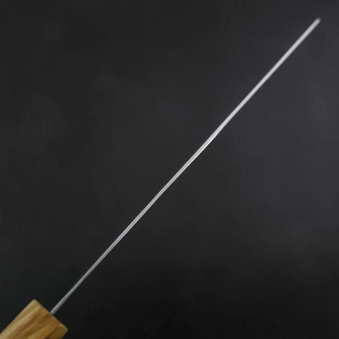 Nakiri AUS-8 Nashiji Manche en Olivier 165mm-[Musashi]-[Couteaux de cuisine japonais]