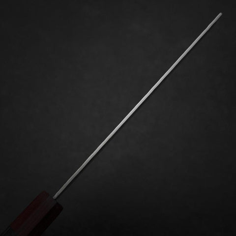 Nakiri AUS-8 Tsuchime Damast Manche en Pakka 165mm-[Musashi]-[Couteaux de cuisine japonais]