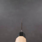 Nakiri Blue Steel #1 Revêtement Inox Kurouchi Manche en Buffle et Magnolia 165mm-[Musashi]-[Couteaux de cuisine japonais]