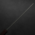 Nakiri Blue Steel #1 Revêtement inox Kurouchi Manche Urushi Pourpre 165mm-[Musashi]-[Couteaux de cuisine japonais]