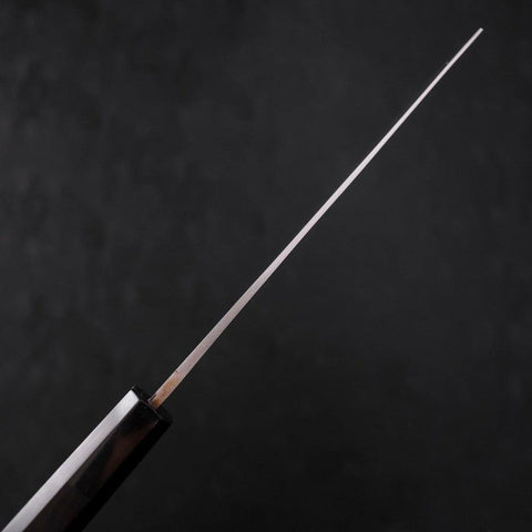 Nakiri Blue Steel #2 Damas Manche en Buffle et Ébène 165mm-[Musashi]-[Couteaux de cuisine japonais]