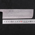 Nakiri Blue Steel #2 Damas Manche en Buffle et Ébène 165mm-[Musashi]-[Couteaux de cuisine japonais]