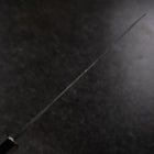 Nakiri Blue Steel #2 Kurouchi Damascus Buffalo Magnolia Handle 165mm (6.5”)-[Musashi]-[Japanese-Kitchen-Knives]