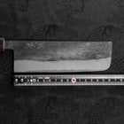Nakiri Blue Steel #2 Kurouchi Manche Sumi Urushi 165mm-[Musashi]-[Couteaux de cuisine japonais]