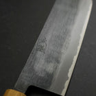 Nakiri Blue Steel #2 Kurouchi Manche Yaki Urushi 165mm-[Musashi]-[Couteaux de cuisine japonais]