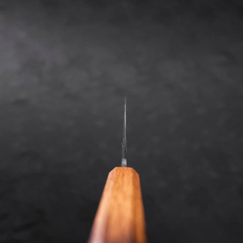 Nakiri Blue Steel #2 Kurouchi Manche Yaki Urushi 165mm-[Musashi]-[Couteaux de cuisine japonais]