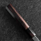 Nakiri Blue Steel #2 Kurouchi Manche en Buffle et Ébène 165mm-[Musashi]-[Couteaux de cuisine japonais]