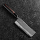 Nakiri Blue Steel #2 Kurouchi Manche en Buffle et Ébène 165mm-[Musashi]-[Couteaux de cuisine japonais]