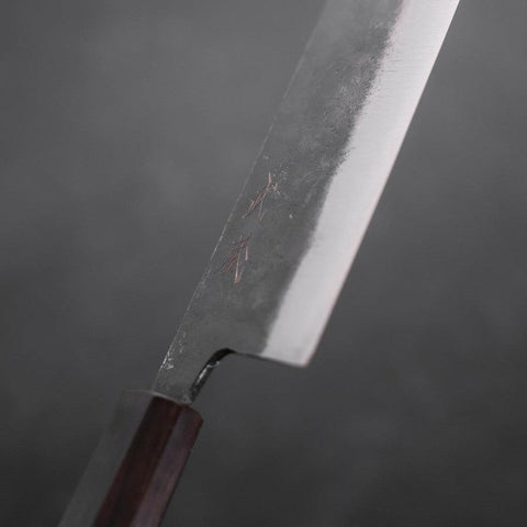 Nakiri Blue Steel #2 Kurouchi Manche en Ébène 120mm-[Musashi]-[Couteaux de cuisine japonais]
