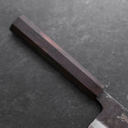 Nakiri Blue Steel #2 Kurouchi Manche en Ébène 120mm-[Musashi]-[Couteaux de cuisine japonais]