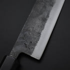 Nakiri Blue Steel #2 Kurouchi Manche en Hinoki 135mm-[Musashi]-[Couteaux de cuisine japonais]