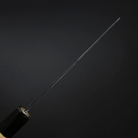 Nakiri Blue Steel #2 Kurouchi Manche en Hinoki 135mm-[Musashi]-[Couteaux de cuisine japonais]