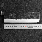 Nakiri Blue Steel #2 Kurouchi Manche en Magnolia Oval 165mm-[Musashi]-[Couteaux de cuisine japonais]