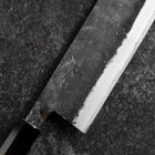 Nakiri Blue Steel #2 Kurouchi Manche en Noyer 165mm-[Musashi]-[Couteaux de cuisine japonais]