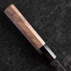Nakiri Blue Steel #2 Kurouchi Manche en Noyer 165mm-[Musashi]-[Couteaux de cuisine japonais]