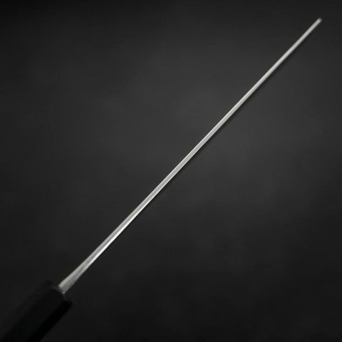 Nakiri Blue Steel #2 Revêtement Inox Kurouchi Manche en Caoutchouc 165mm-[Musashi]-[Couteaux de cuisine japonais]