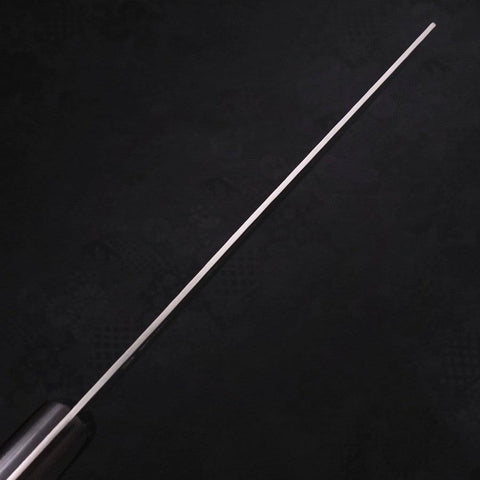 Nakiri Blue Steel #2 Revêtement Inox Tsuchime Manche Occidental Noir 165mm-[Musashi]-[Couteaux de cuisine japonais]