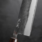 Nakiri Blue Steel #2 Kurouchi Manche Sumi Urushi 165mm-[Musashi]-[Couteaux de cuisine japonais]