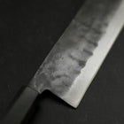 Nakiri Blue steel #2 Kurouchi Manche en Ébène 165mm-[Musashi]-[Couteaux de cuisine japonais]