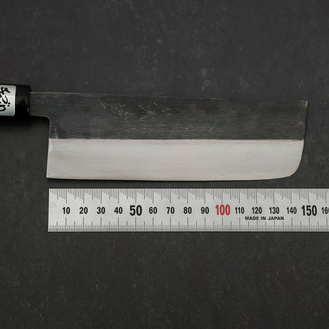Nakiri Blue steel #2 Kurouchi Manche en Magnolia 165mm-[Musashi]-[Couteaux de cuisine japonais]